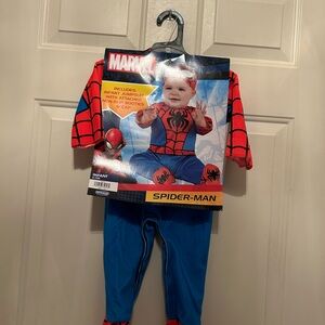 NWTs infant size 6-12 months Marvel Spider-Man Halloween Costume